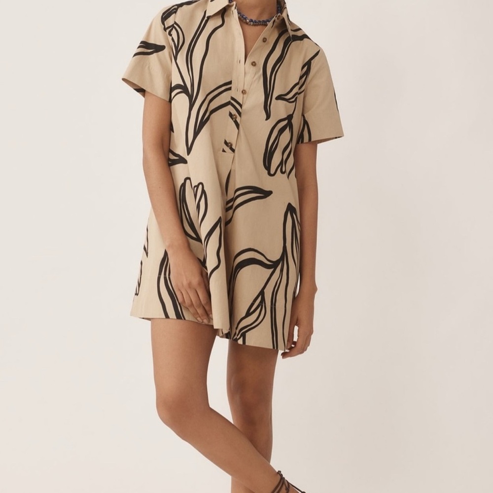 Anthropologie Pollie Swing Dress Large
